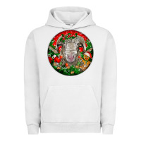 Pigment Lunar Rock christmas rambouillet sheep Urban Hoodie - LillyAllenDesigns