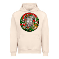 Sandshell christmas rambouillet sheep Urban Hoodie - LillyAllenDesigns
