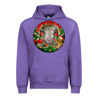 Tulip christmas rambouillet sheep Urban Hoodie - LillyAllenDesigns