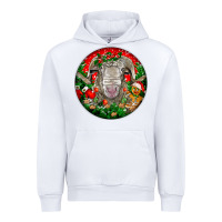 White christmas rambouillet sheep Urban Hoodie - LillyAllenDesigns