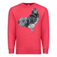 Cardinal Ameraucana Rooster Premium Sweatshirt - LillyAllenDesigns