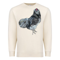 Sandshell Ameraucana Rooster Premium Sweatshirt - LillyAllenDesigns