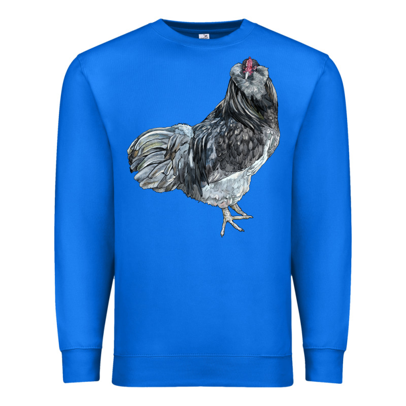 Ameraucana Rooster Premium Sweatshirt by LillyAllenDesigns | Teevron