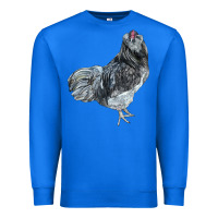 True Royal Ameraucana Rooster Premium Sweatshirt - LillyAllenDesigns