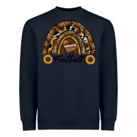 Navy football rainbow Heavyweight Sweatshirt - RanaPortraitStore