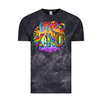 Cloud Black be kind with heart ballons Vintage Tee - texasbilliewilder