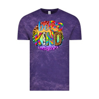 Cloud Purple be kind with heart ballons Vintage Tee - texasbilliewilder