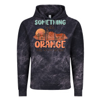 Cloud Black something in the orange Vintage Hoodie - MaliasSmallBusiness