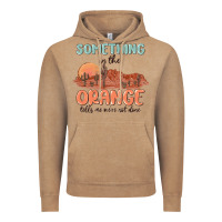 Vintage Coffee something in the orange Vintage Hoodie - MaliasSmallBusiness