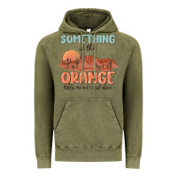 Vintage Olive something in the orange Vintage Hoodie - MaliasSmallBusiness