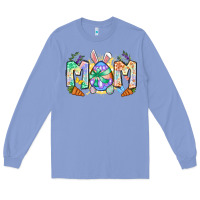 Colony Blue Easter Day mom Long Sleeve Tee - Neo Western