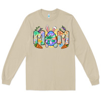 Mushroom Easter Day mom Long Sleeve Tee - Neo Western