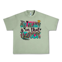 Oil Green my heart is on that track Urban Heavy Tee - Zillion Design Studio