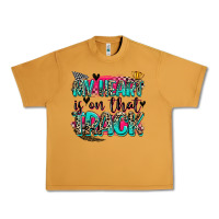 Peanut Butter my heart is on that track Urban Heavy Tee - Zillion Design Studio