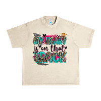 Sandshell my heart is on that track Urban Heavy Tee - Zillion Design Studio
