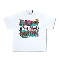 White my heart is on that track Urban Heavy Tee - Zillion Design Studio