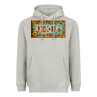 Moon Dust jesus western patterns license plate template Heavyweight Hoodie - BarkalooDesign