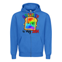 True Royal diversity is my jam Zipper Hoodie - Artiststas