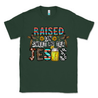 Sports Green raised on sweet and tea jesus Classic Tee - CowhideDigitalArt