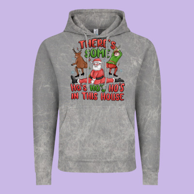 Vintage Hoodie there's some ho's ho's ho's in this house