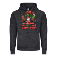 Vintage Black there's some ho's ho's ho's in this house Vintage Hoodie - MaliasSmallBusiness