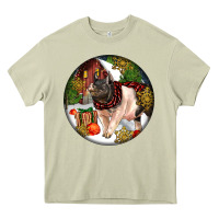 Mossy hampshire sow pig christmas Heavy Core Tee - LillyAllenDesigns