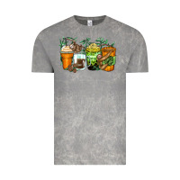 Cloud Rock sloth coffee cups Vintage Tee - Zillion Design Studio