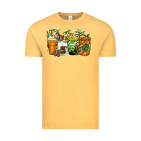 Vintage Mustard sloth coffee cups Vintage Tee - Zillion Design Studio