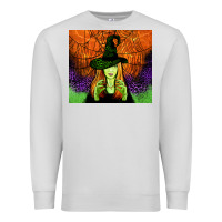 Dove Grey halloween witch tumbler Premium Sweatshirt - Jasminsmagicworld