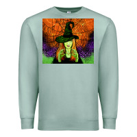 Seafoam halloween witch tumbler Premium Sweatshirt - Jasminsmagicworld
