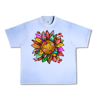 Grape Ice strawberry sunflower Urban Heavy Tee - texasbilliewilder