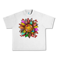 Lunar Rock strawberry sunflower Urban Heavy Tee - texasbilliewilder