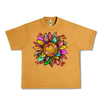 Peanut Butter strawberry sunflower Urban Heavy Tee - texasbilliewilder