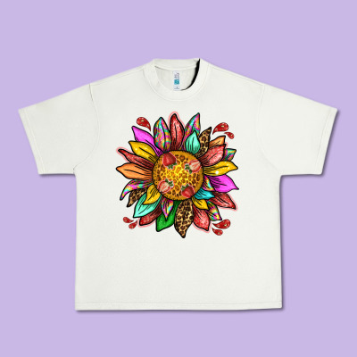 Strawberry Sunflower Urban Heavy Tee Designed By Texasbilliewilder