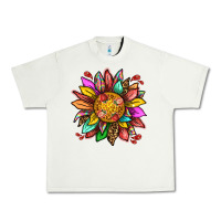 Pistachio strawberry sunflower Urban Heavy Tee - texasbilliewilder