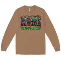 Toasted Coconut home sweet home Long Sleeve Tee - CowhideDigitalArt