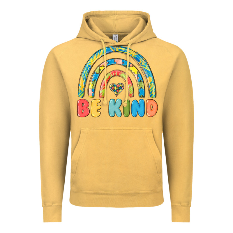 Be Kind Autism Vintage Hoodie by MaliasSmallBusiness | Teevron