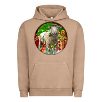 Pigment Burro christmas dorset sheep Urban Hoodie - LillyAllenDesigns