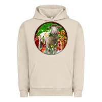 Pigment French Oak christmas dorset sheep Urban Hoodie - LillyAllenDesigns