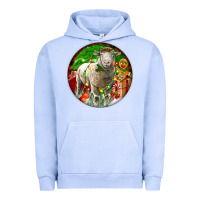 Pigment Grape Ice christmas dorset sheep Urban Hoodie - LillyAllenDesigns
