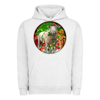 Pigment Lunar Rock christmas dorset sheep Urban Hoodie - LillyAllenDesigns