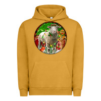 Pigment Peanut Butter christmas dorset sheep Urban Hoodie - LillyAllenDesigns