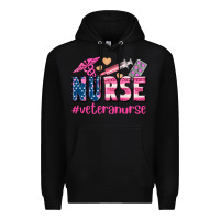 Black veteran nurse Premium Hoodie - AdoDesignShop