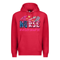 Cardinal veteran nurse Premium Hoodie - AdoDesignShop