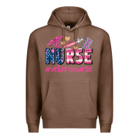 Chestnut veteran nurse Premium Hoodie - AdoDesignShop