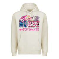 Oatmeal Heather veteran nurse Premium Hoodie - AdoDesignShop
