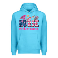 Ocean Blue veteran nurse Premium Hoodie - AdoDesignShop