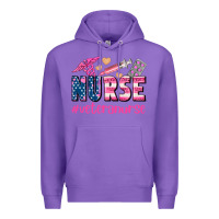 Purple veteran nurse Premium Hoodie - AdoDesignShop