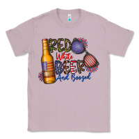 Lilac red white beer and boozed Classic Tee - CowhideDigitalArt