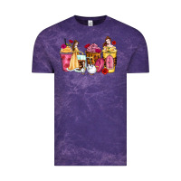 Cloud Purple princess cartoon coffee cups Vintage Tee - Zillion Design Studio